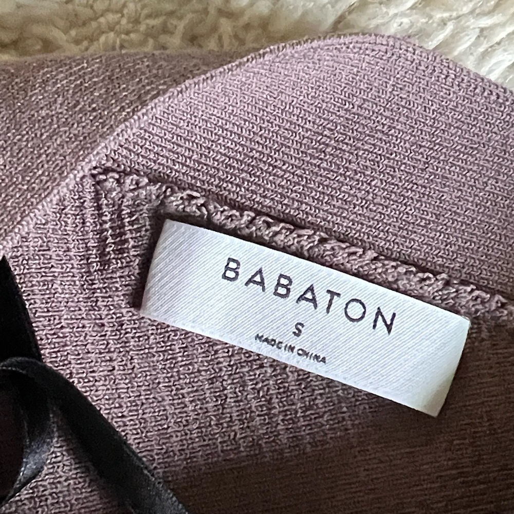 Aritzia Sculpt Babaton Ribbed Knit Dress - Picture 4 of 8